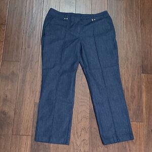 New Directions women's dressy denim trousers size 16